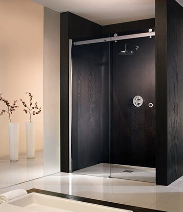 Berlin Sliding Shower Door Partition - 8mm Glass (73F)