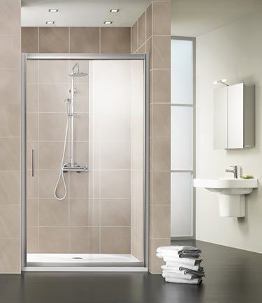 London Recess Partition Shower Door (73C)