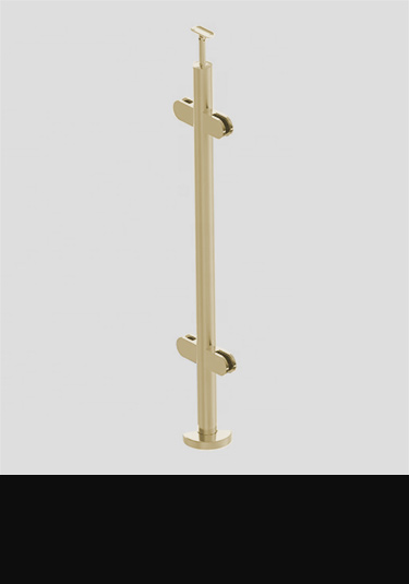 Brass Glass Balustrade Posts